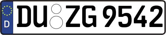 DU-ZG9542