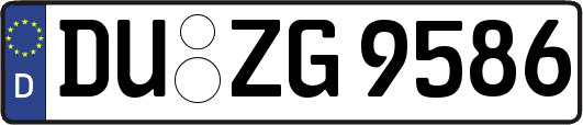 DU-ZG9586