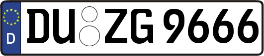 DU-ZG9666