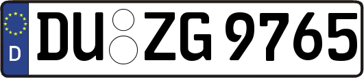 DU-ZG9765