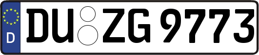 DU-ZG9773