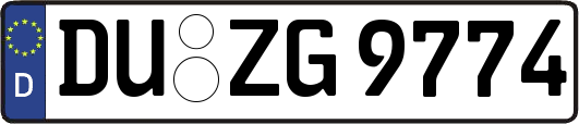 DU-ZG9774