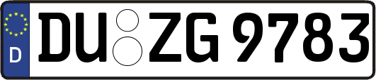 DU-ZG9783
