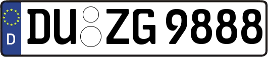 DU-ZG9888