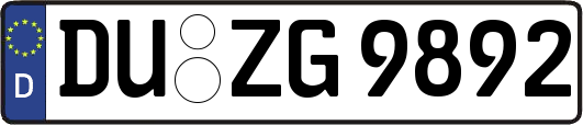 DU-ZG9892