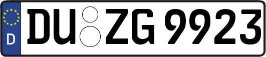 DU-ZG9923