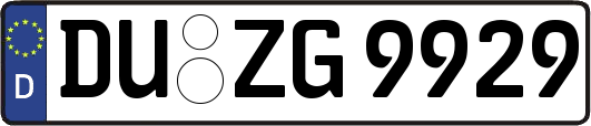 DU-ZG9929
