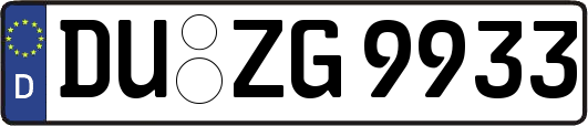 DU-ZG9933
