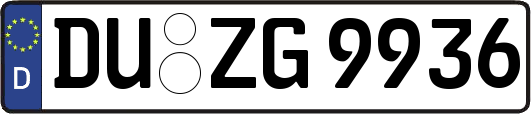 DU-ZG9936