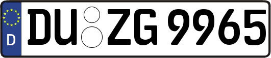 DU-ZG9965