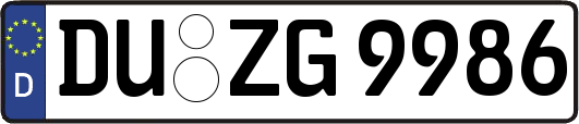 DU-ZG9986