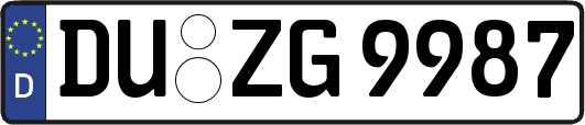 DU-ZG9987