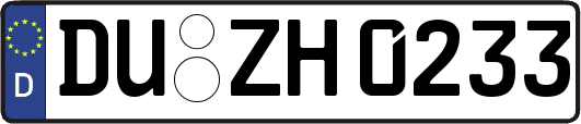 DU-ZH0233
