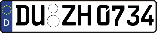 DU-ZH0734