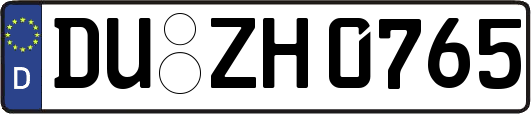 DU-ZH0765