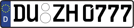 DU-ZH0777