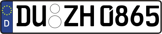 DU-ZH0865