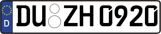 DU-ZH0920