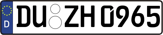 DU-ZH0965