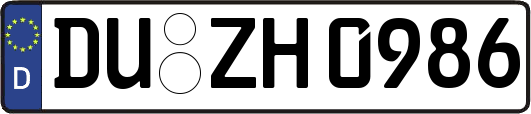 DU-ZH0986