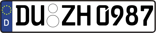 DU-ZH0987