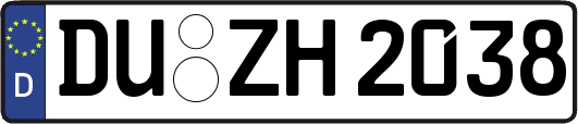 DU-ZH2038