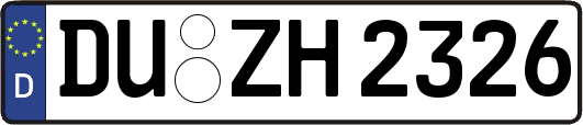 DU-ZH2326