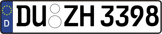 DU-ZH3398