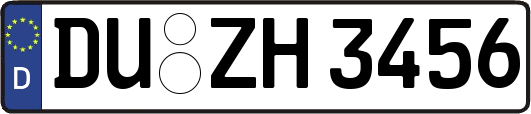 DU-ZH3456