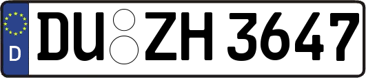 DU-ZH3647