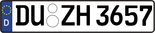 DU-ZH3657