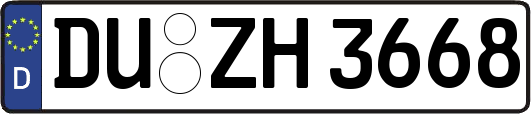 DU-ZH3668