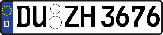 DU-ZH3676