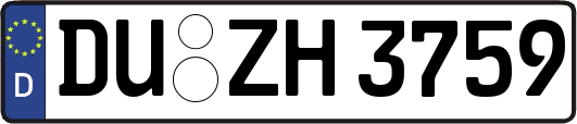 DU-ZH3759