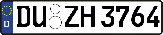 DU-ZH3764