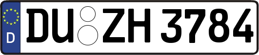DU-ZH3784