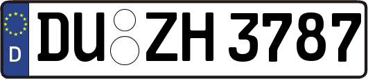 DU-ZH3787