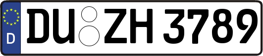 DU-ZH3789