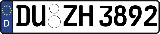 DU-ZH3892