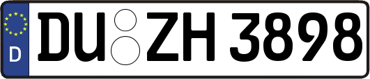 DU-ZH3898