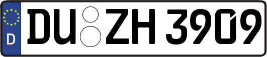 DU-ZH3909