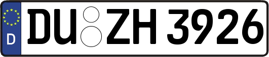 DU-ZH3926