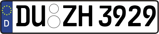DU-ZH3929