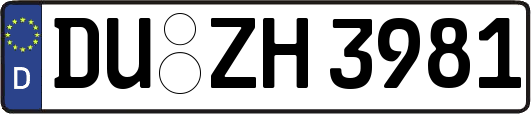 DU-ZH3981