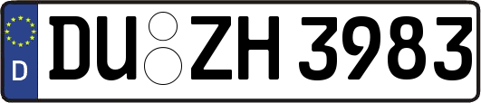 DU-ZH3983