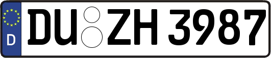 DU-ZH3987
