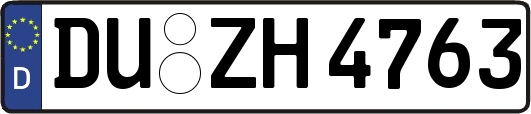 DU-ZH4763