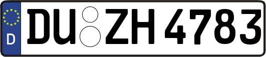 DU-ZH4783