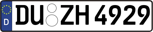 DU-ZH4929