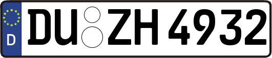 DU-ZH4932
